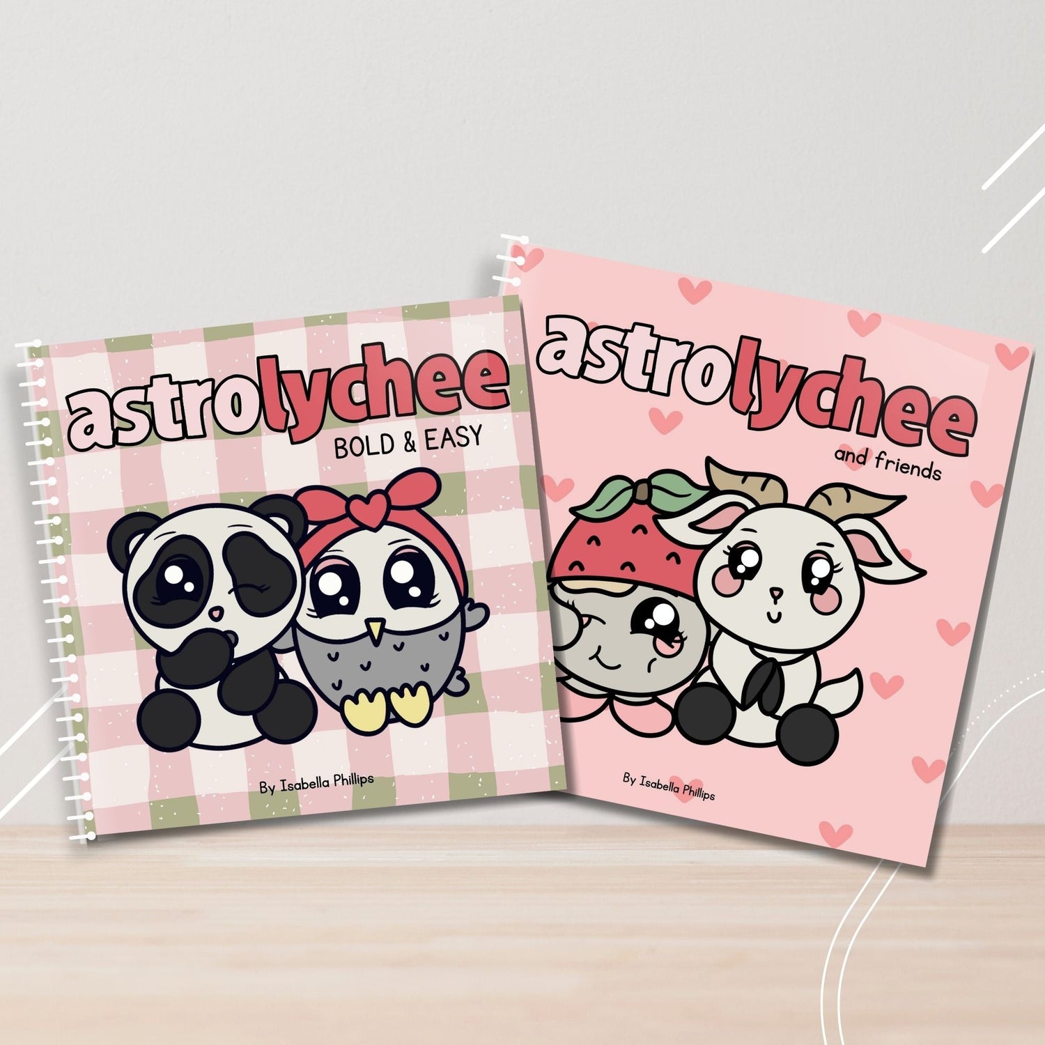 Astrolychee Deluxe Colouring Books