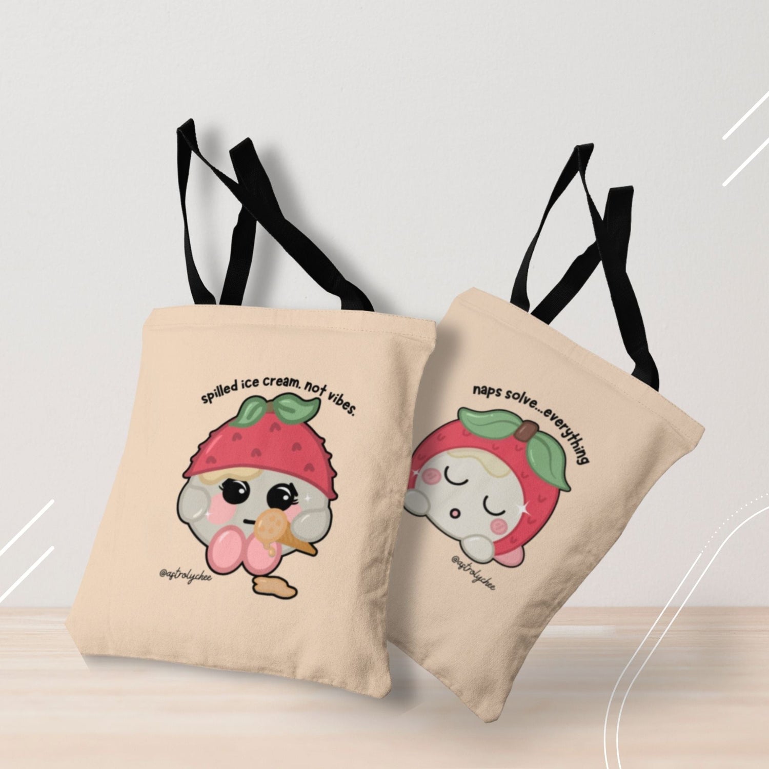 Astrolychee Eco Friendly Tote Bags