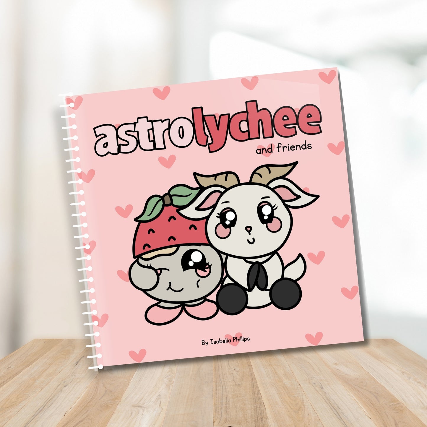 'Astrolychee and Friends' Deluxe coloring book