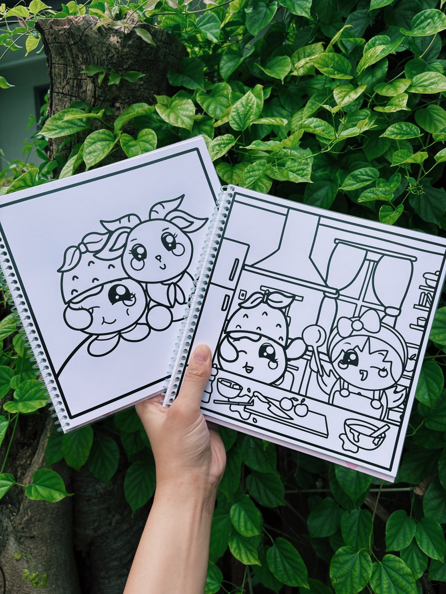 'Astrolychee and Friends' Deluxe coloring book