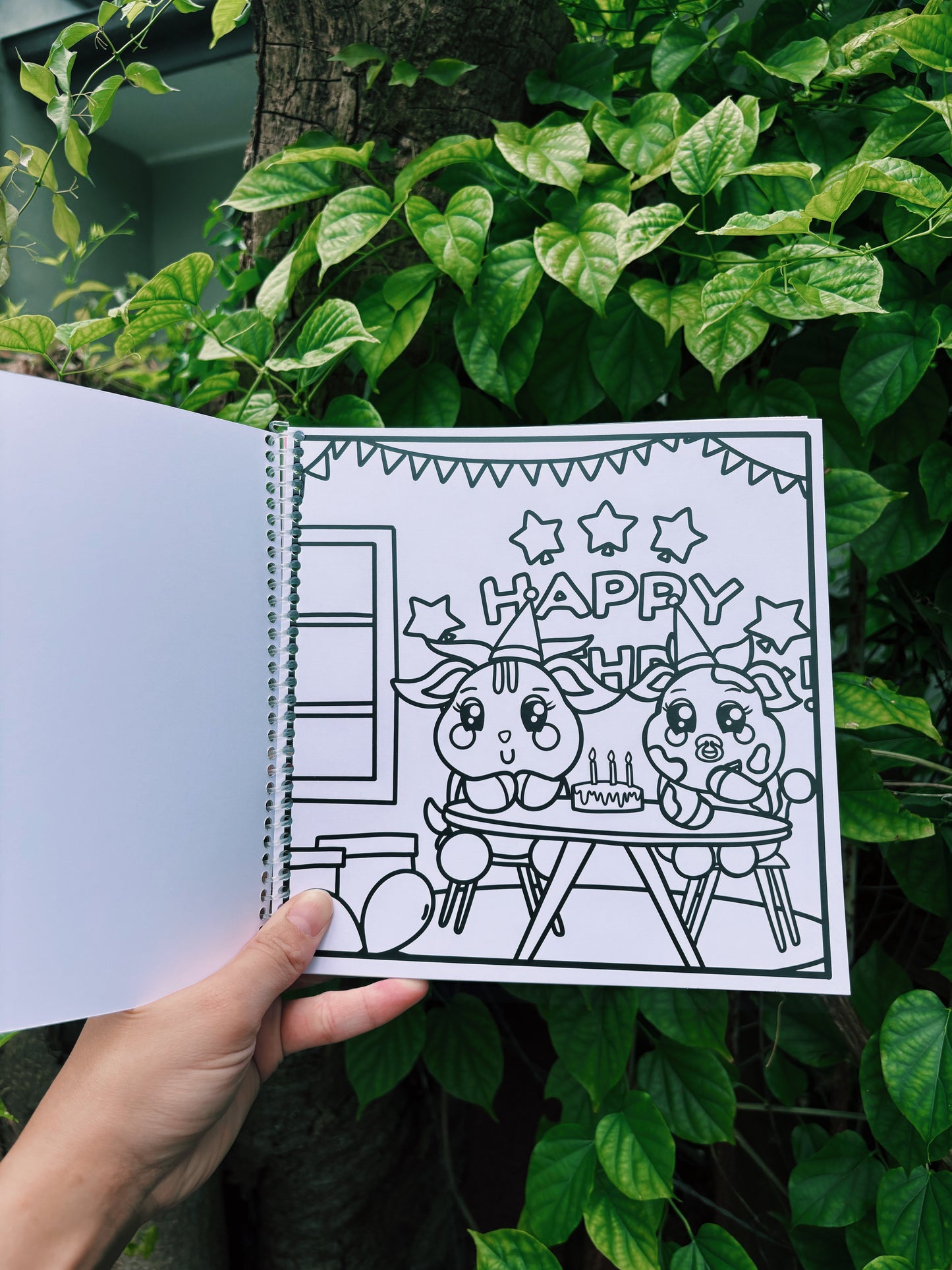 'Astrolychee and Friends' Deluxe coloring book