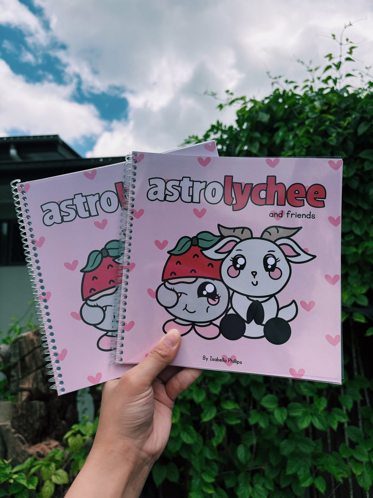 'Astrolychee and Friends' Deluxe coloring book